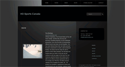 Desktop Screenshot of hosportscanada.com